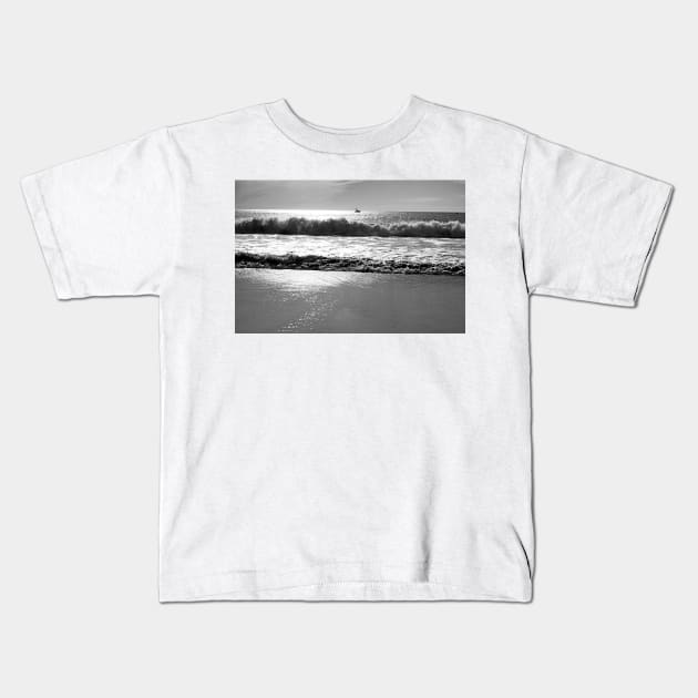 Dana Point Waves Kids T-Shirt by bobmeyers